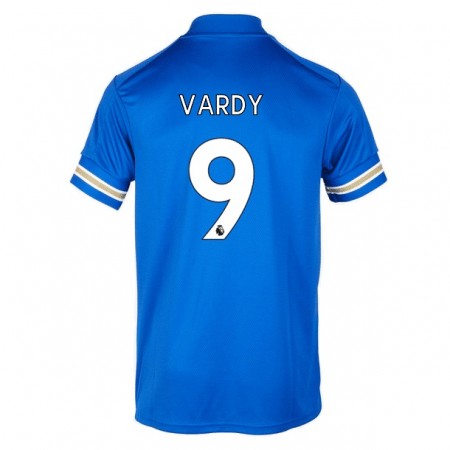 Fotballdrakt Leicester City Jamie Vardy 9 Hjemmetrøye 2020-2021 Kortermet